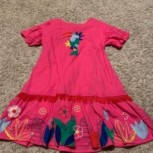 Mini Boden girls dress-6-7Y